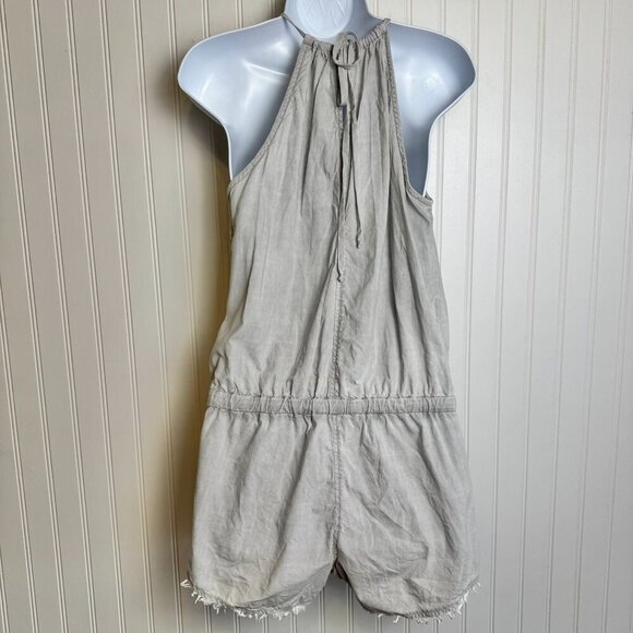 Bella Dahl halter style defined waist romper size small E40 - Picture 7 of 10